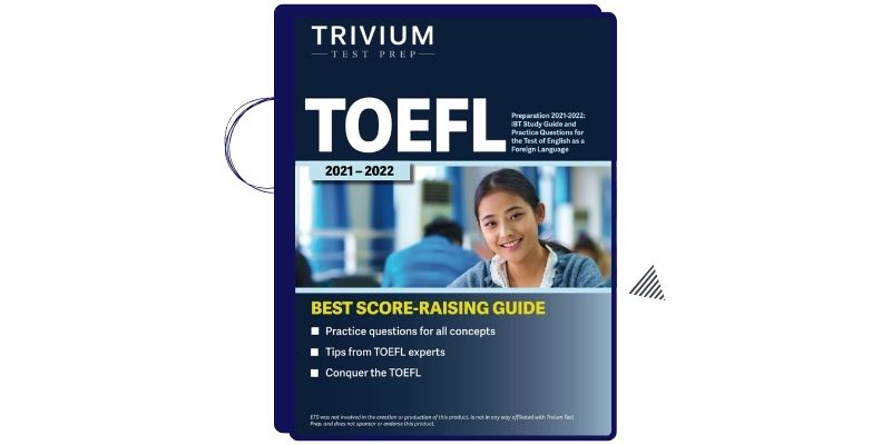 کتاب TOEFL Preparation 2021 - 2022 by Trivium Test Prep