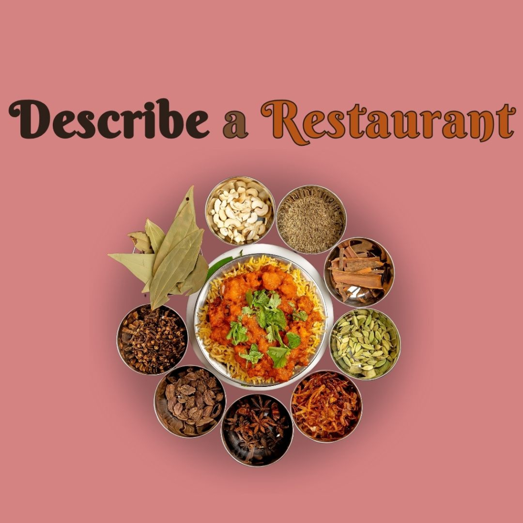 چگونه رستوران را به انگلیسی توصیف کنیم؟