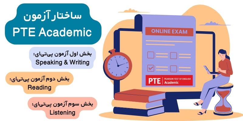 ساختار آزمون PTE Academic