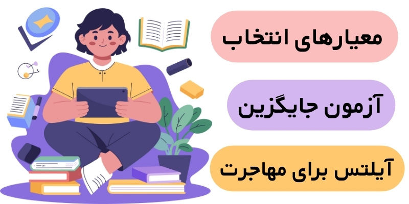 Alternatives to the IELTS Exam_QuickWithUs (3) معیارهای انتخاب آزمون جایگزین برای مهاجرت