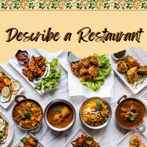 چگونه رستوران را به انگلیسی توصیف کنیم؟ (همراه با مثال)