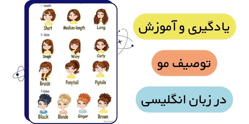 Describing_people_s_appearance_QuickWithUs (4) آموزش توصیف مو در انگلیسی با مثالهای کاربردی