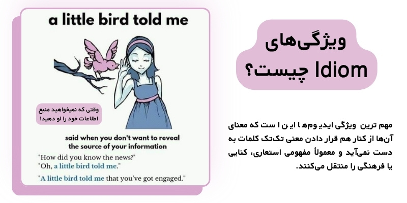 WhatisIdioms_QuickWithUs (5) ویژگیهای Idiom چیست؟
