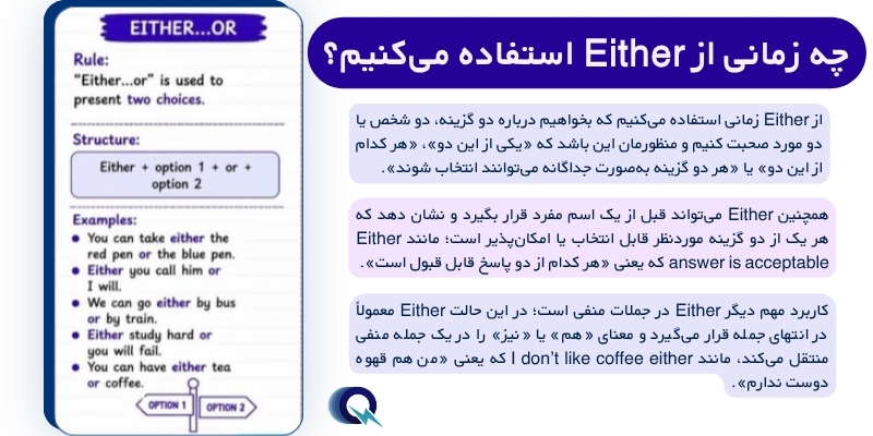 Neither_vs_Either_QuickWithUs (3) چه زمانی از Either استفاده می کنیم؟