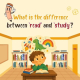 تفاوت read و study